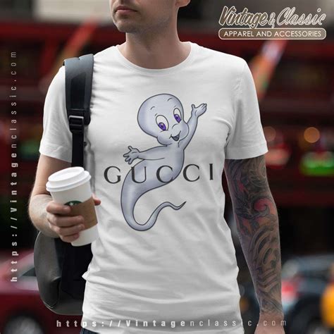 casper the ghost gucci top|Funny Casper Ghost Gucci Shirt .